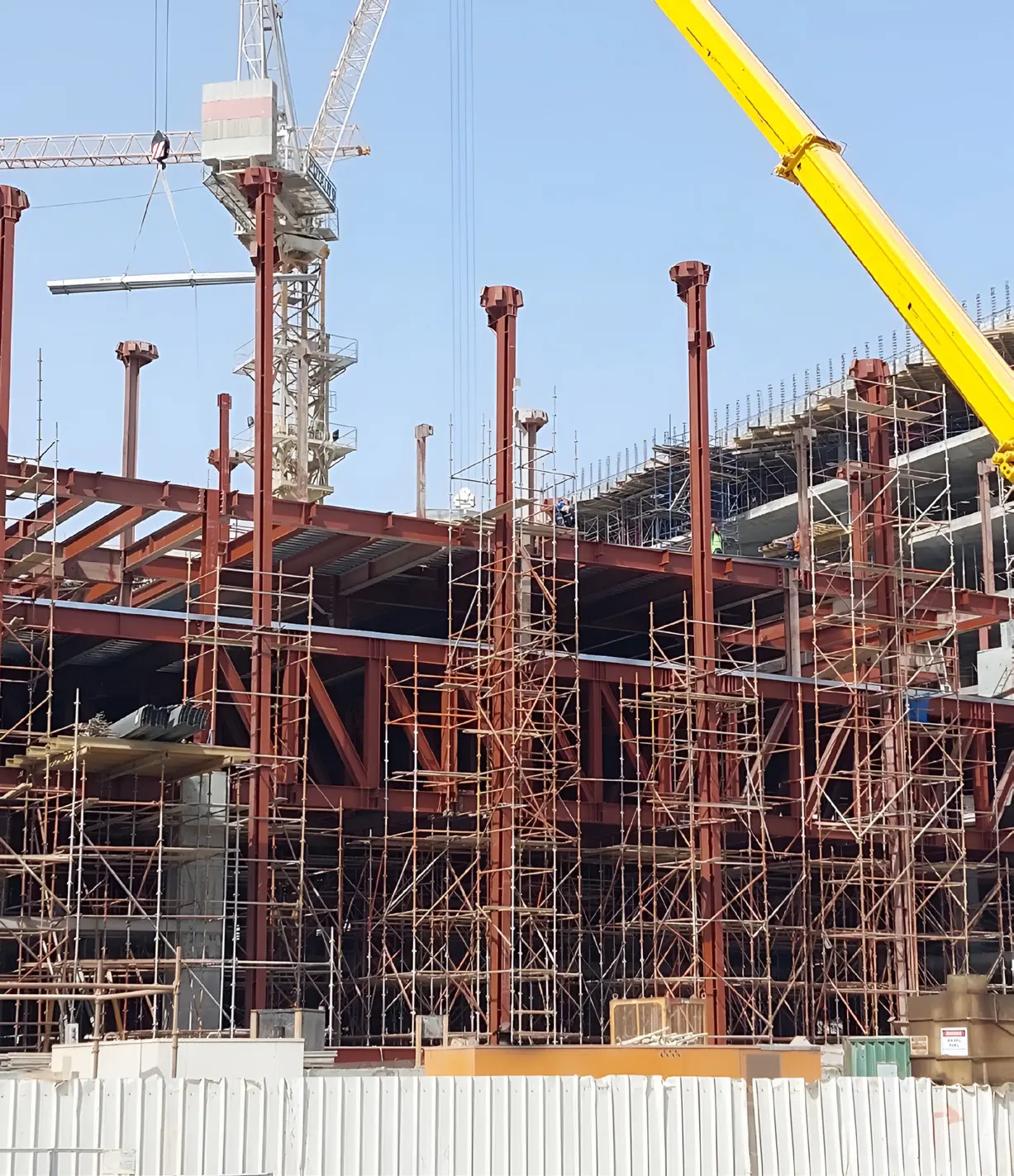 حديد دعم الواجهات