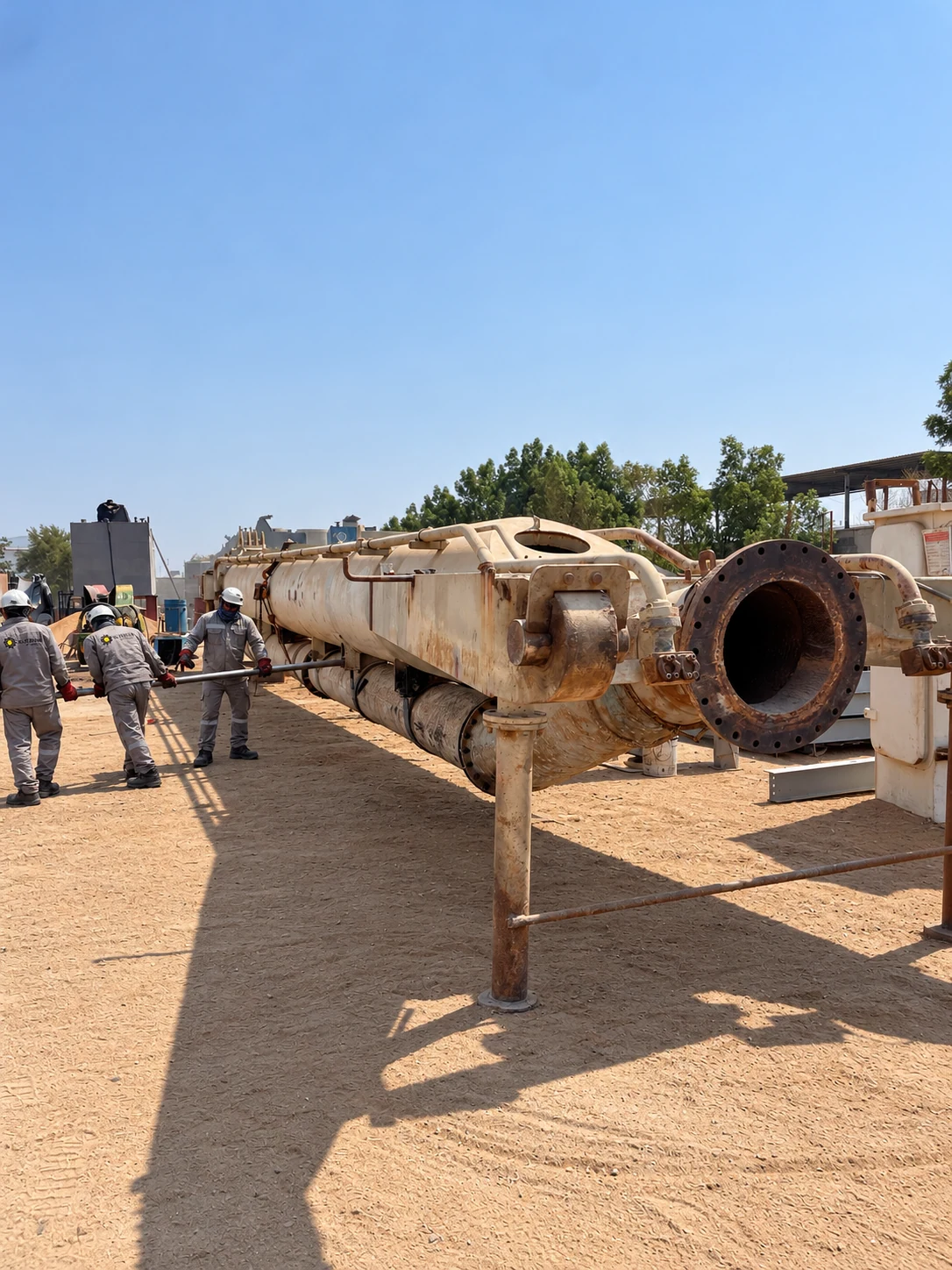 Dredger Components — Yard Work