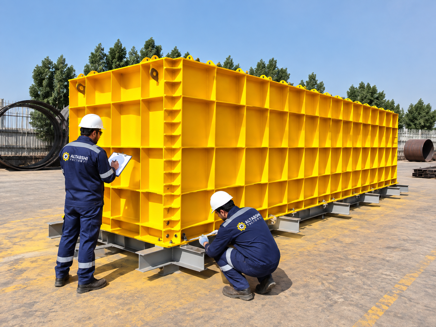 القوالب المعدنية — Formwork