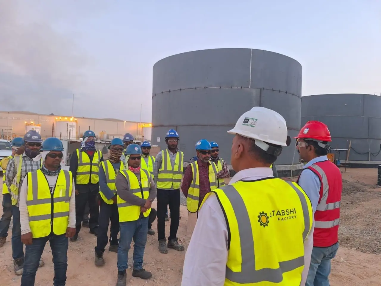 Rabigh 4 IWP — Flushing Tanks